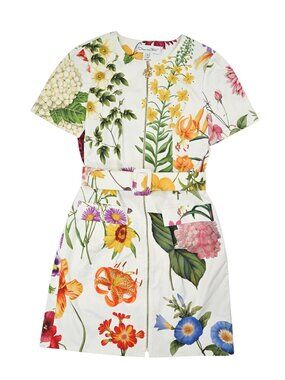 blank space flower dress FRANCINE 3D Flower Mini Dress NB LUXE